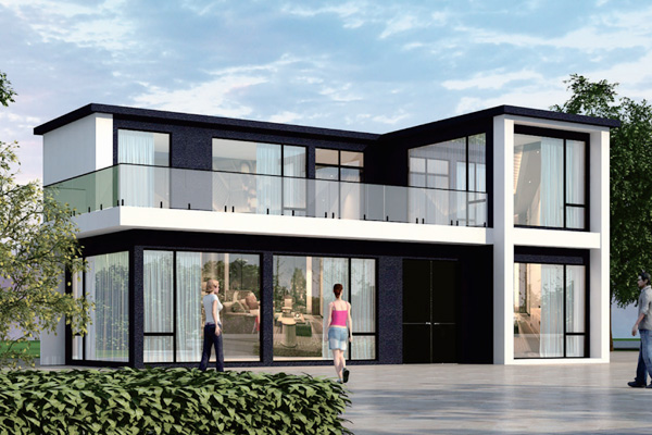 轻钢别墅外墙装饰材料 轻钢别墅外墙装饰材料