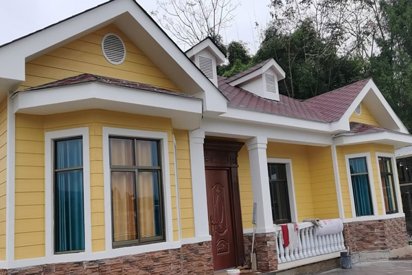 欧美风轻钢结构房