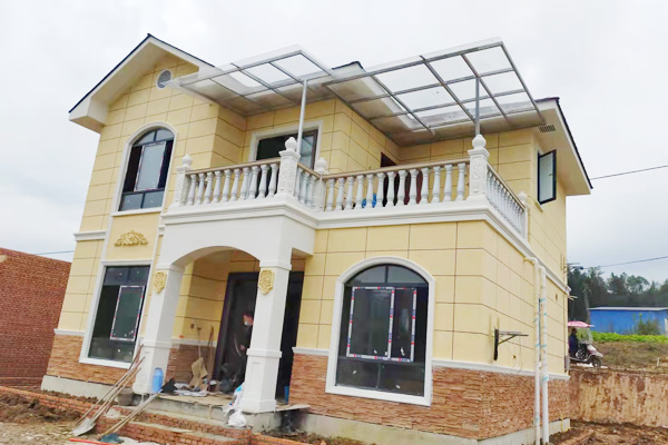 二层装配式轻钢别墅