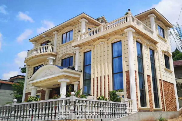 三层豪华轻钢别墅